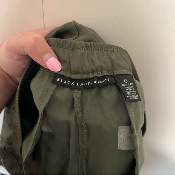 Chico’s Black Label Hunter Green Jogger Pants - Picture 5 of 7